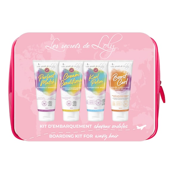 Trousse Voyage - Rituel soin cheveux ondulés, LES SECRETS DE LOLY